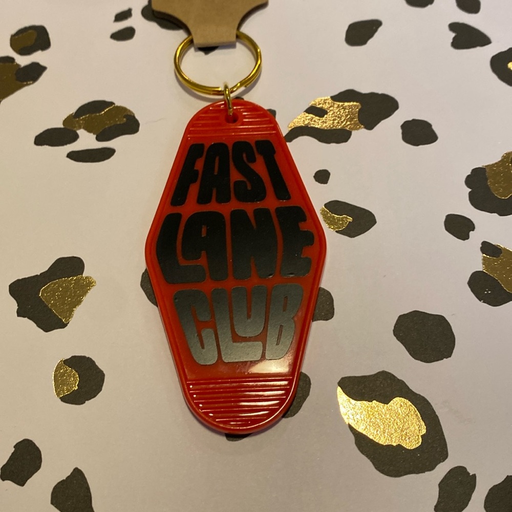 Motel Keychain